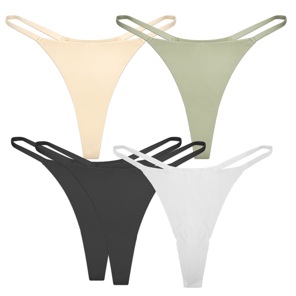 5-Pack Seamless G-String- Multicolor