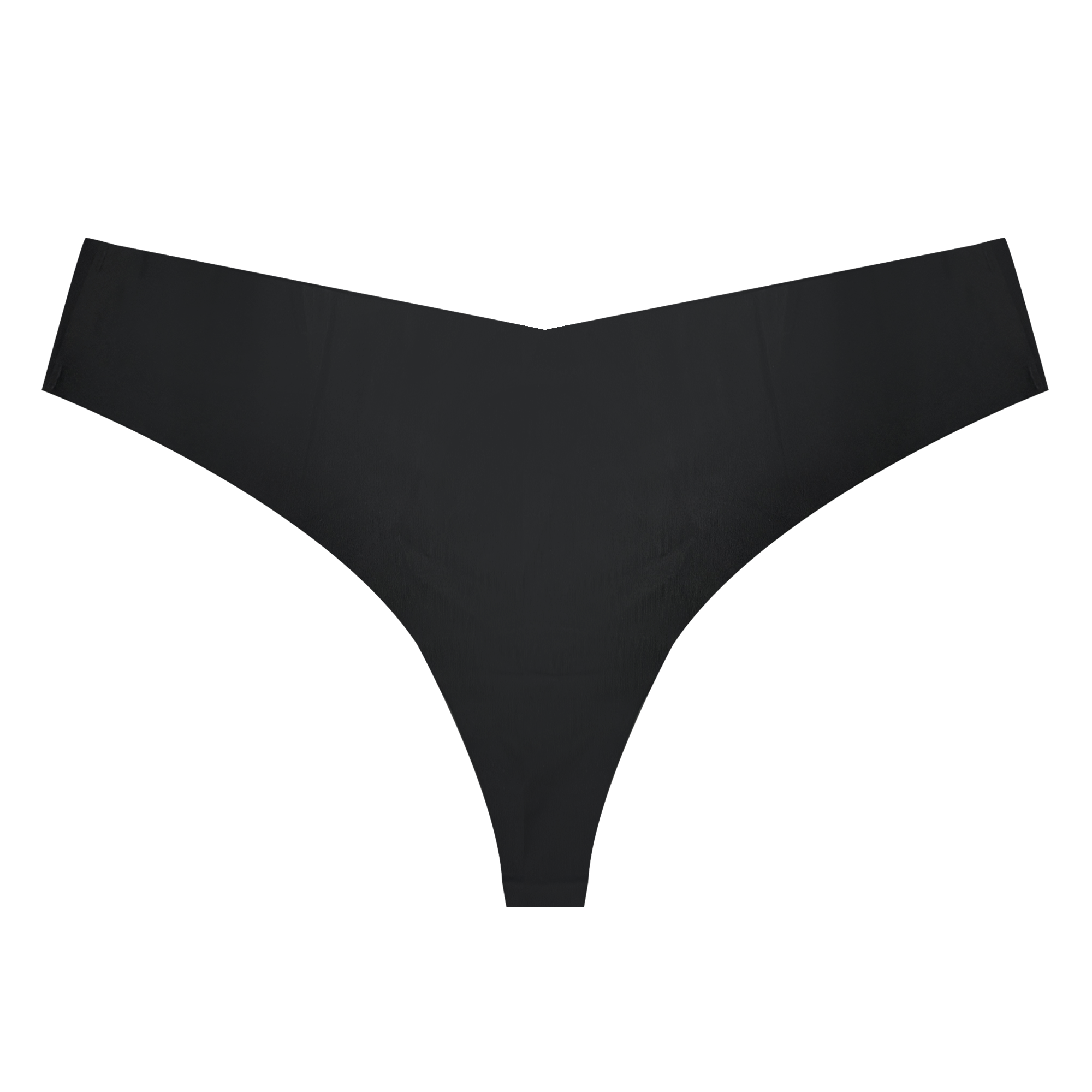 5-Pack Seamless Thong- Onyx