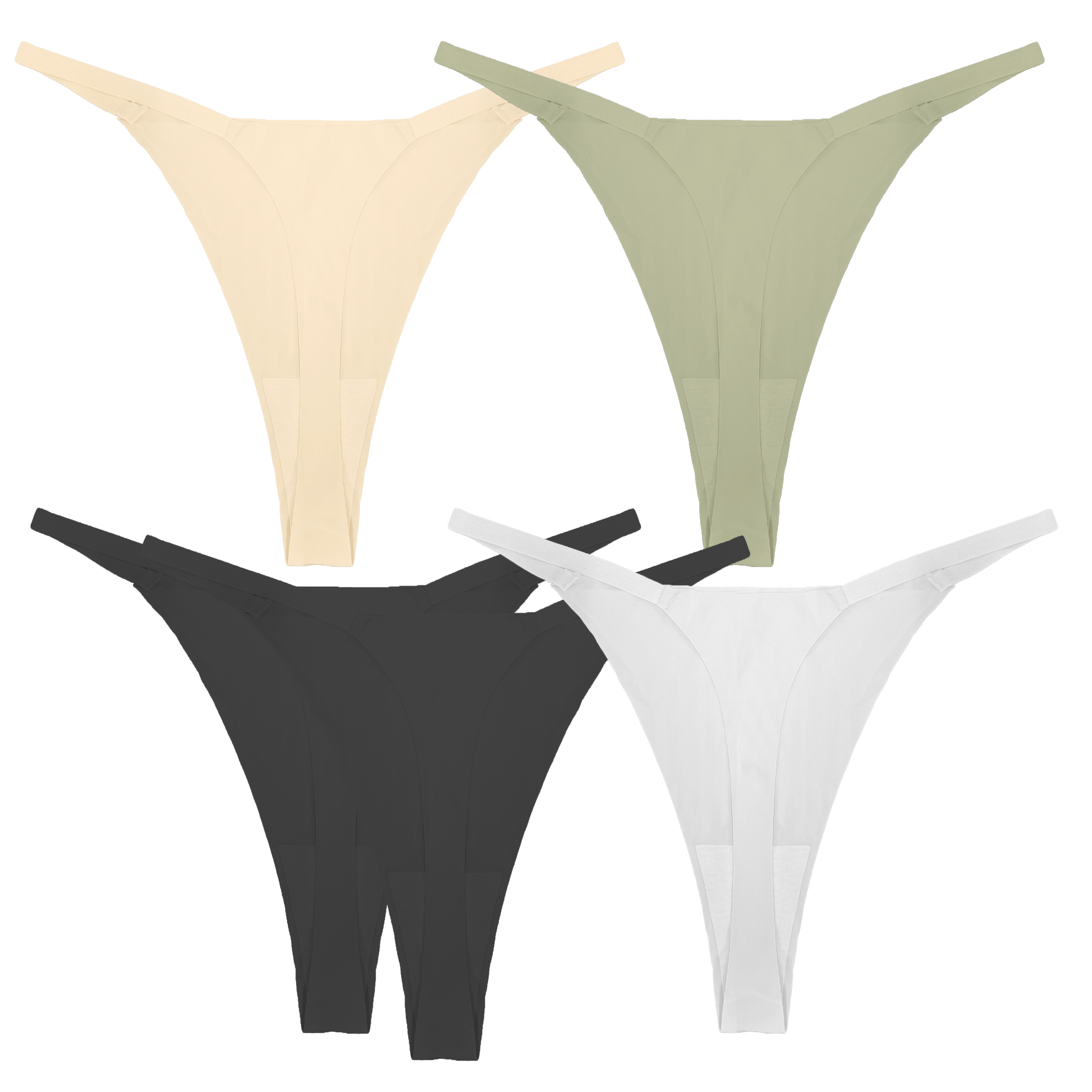 5-Pack Seamless G-String- Multicolor