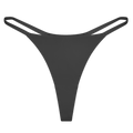 5-Pack Seamless G-String- Onyx